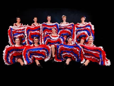 Professionelle Cancan Tanzshow buchen